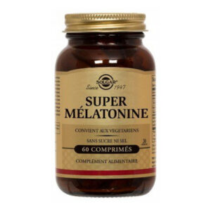 Solgar - Super melatonine - Complément alimentaire - 60 comprimés