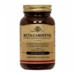 COMPLÉMENT ALIMENTAIRE Beta Carotene Source Naturelle Océanique 60 Solgar