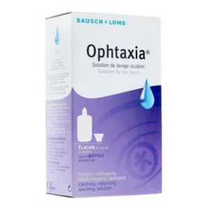 SOLUTION Ophtaxia de Lavage Occulaire Flacon de Bausch & Lomb 120ml