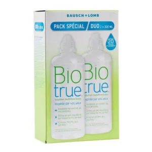 SOLUTION TRUE 2 Solutions Multifonctions Bausch & Lomb 2 X 300ml