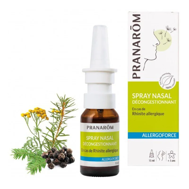 SPRAY Nasal Décongestionnant Pranarom 15 Ml