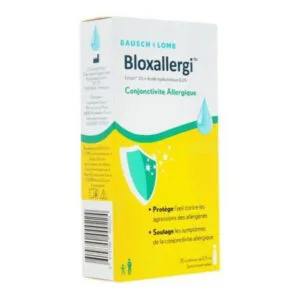 COLLYRE Bloxallergie Conjonctivite Allergique 20 X Bausch & Lomb 0,5ml