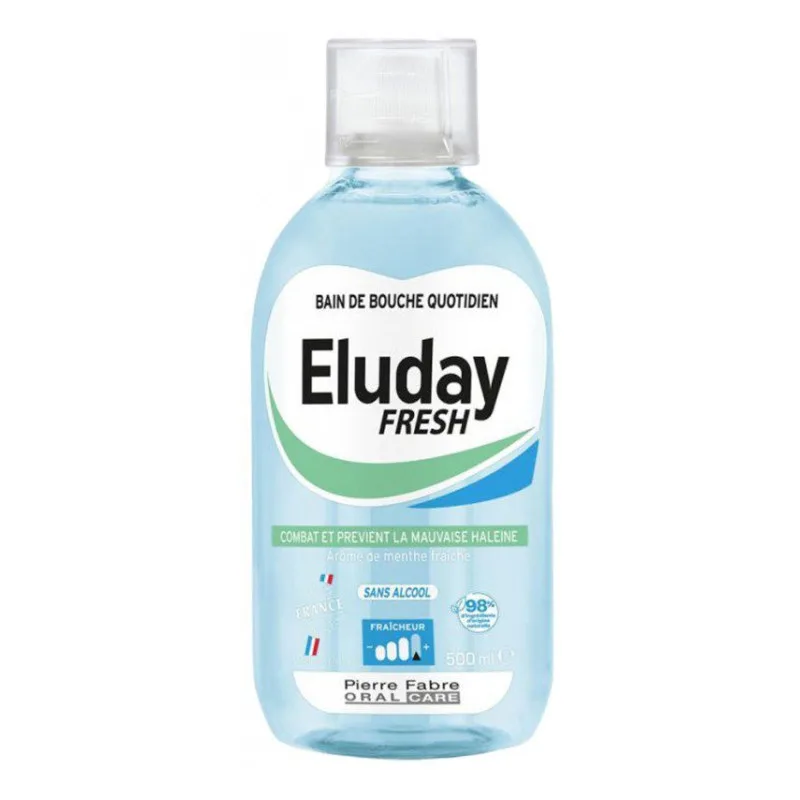 BAIN DE BOUCHE Eluday Fresh Pierre Fabre 500 Ml