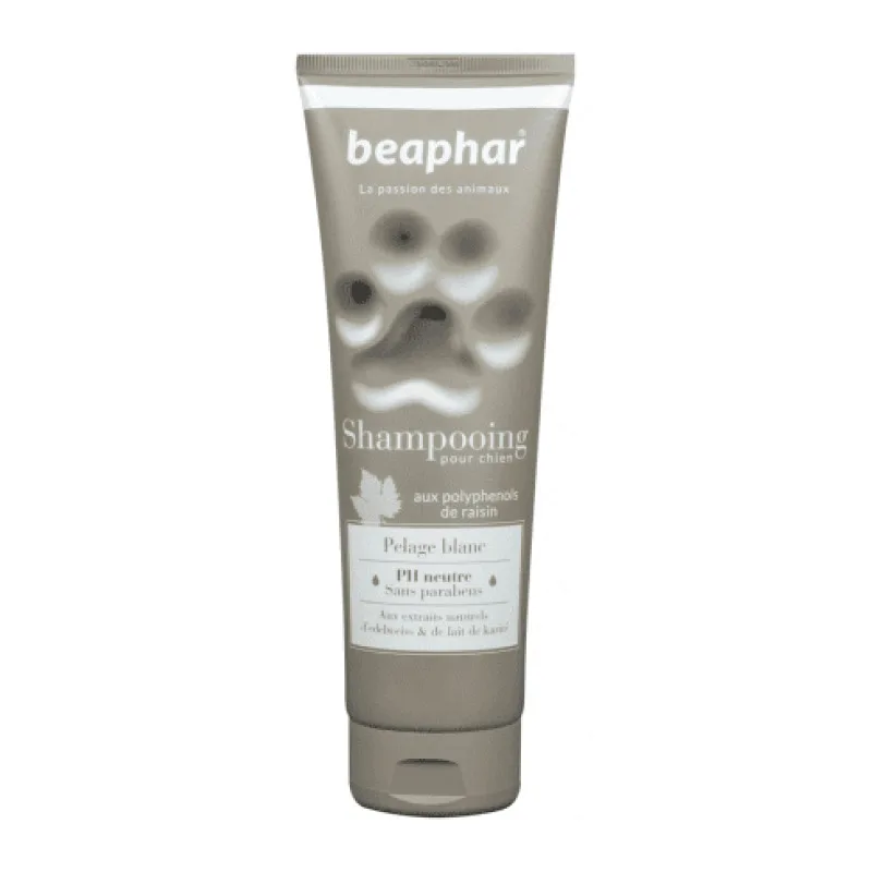 Beaphar - Shampooing pour chien - Pelage blanc - 250ml