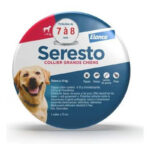COLLIER Elanco Grands Chiens Plus de 7 à 8 Seresto 8kg