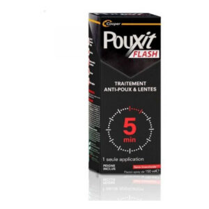 Cooper - Pouxit Flash - Traitement Anti-Poux et Lentes - 150ml
