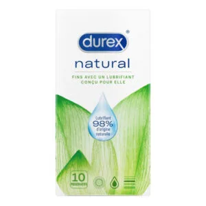 DUREX - Natural - Boite de10 Préservatifs