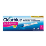 Clearblue - Test de grossesse Clearblue Plus - Boîte de 2 test
