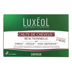 Nutravalia - Luxéol - Chute de Cheveux Réactionnelle - 90 gélules