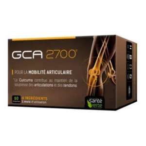 COMPRIMÉS GCA 2700 Mobilité Articulaire 60 Santé Verte 60 Comprimés