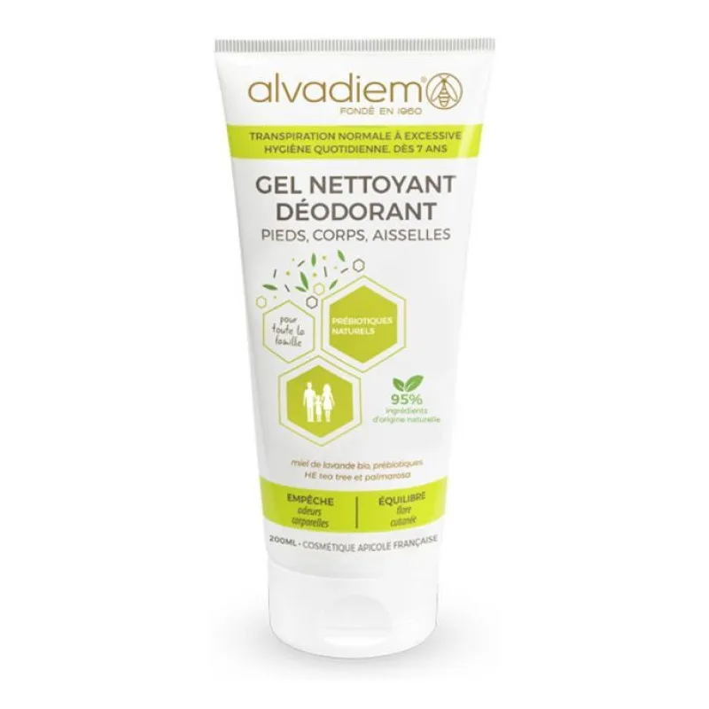 GEL NETTOYANT Déodorant 3 en 1 Alvadiem 200ml