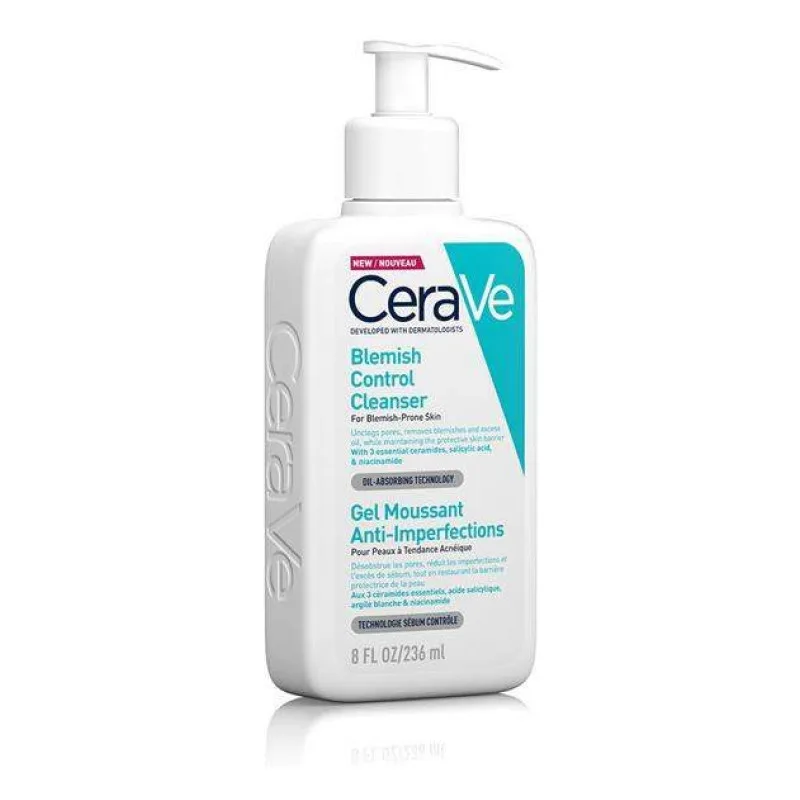 GEL Moussant Anti Imperfections Peaux à Tendances CeraVe 236ml