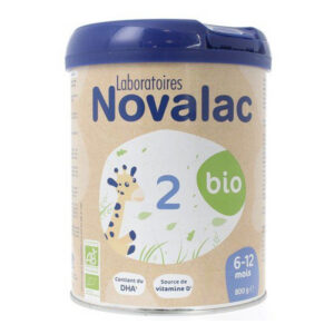 Laboratoires Novalac - Novalac 2 BIO - Lait en Poudre - 800g
