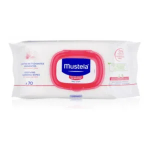 LINGETTES Nettoyantes Apaisantes Sans Rinçage 70 Mustela