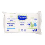Mustela - Lingettes de Coton BIO à l'Eau - 60 unités