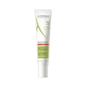 A-Derma - BIOLOGY - Crème Soin AR Anti-Rougeurs Dermatologique BIO - 40ml