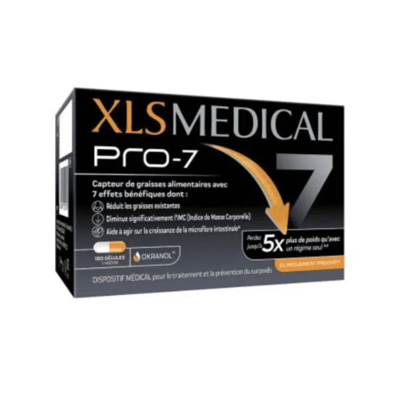 Omega Pharma - XLS Médical Pro 7 - 180 gélules