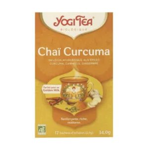Yogi Tea - Chaï Curcuma Bio - 17 Sachets