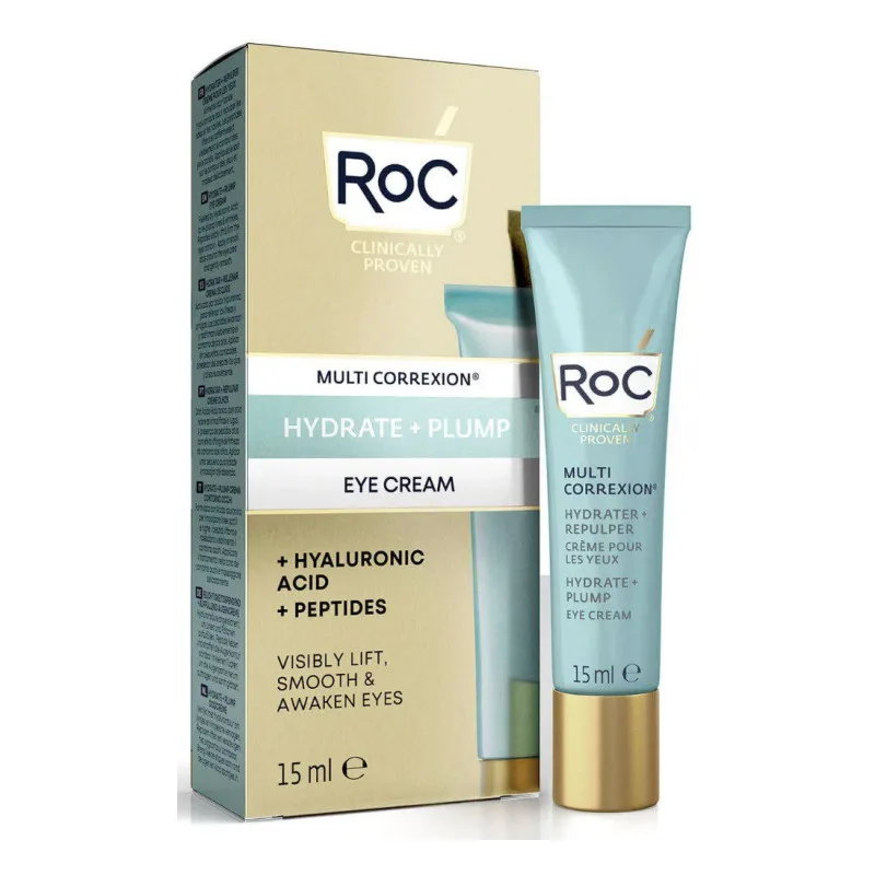 CRÈME Yeux Hydrater et Repulper RoC 15ml