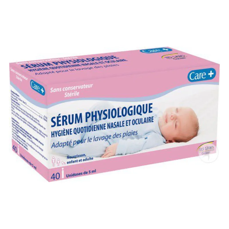 SÉRUM Physiologique Unidoses 40 X 5ml
