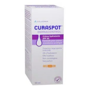 CRÈME Hydratante Peaux Acnéiques Curaspot 50ml