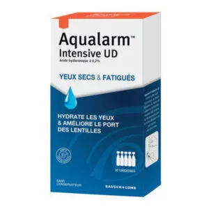 COLLYRE Intensive UD Yeux Secs 30 Unidoses Aqualarm