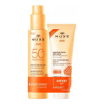 SPRAY SOLAIRE Sun spf50 + Shampoing Offert 100ml Nuxe 150ml