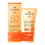 CRÈME SOLAIRE Sun Visage spf50 + Lait Après Nuxe 50ml