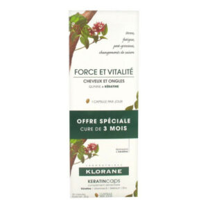Klorane - Cure Keratincaps cheveux et ongles 3 mois