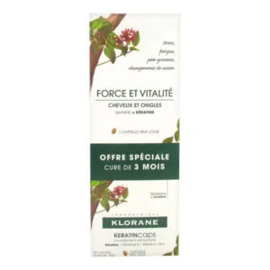 Klorane - Cure Keratincaps cheveux et ongles 3 mois
