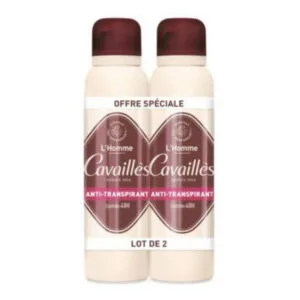 Roge Cavailles - Rogé Cavailles - Lot de 2 spray déodorant homme 48h