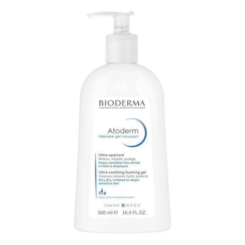 Bioderma - Atoderm intensive gel moussant 500ml