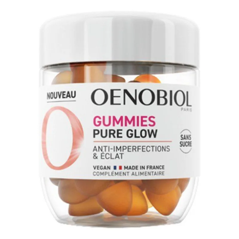 GUMMIES Pure Glow 60 OENOBIOL Paris