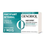 CAPSULES Cheveux Expert Fortifiant Intégral Cheveux Ongles OENOBIOL Paris x60