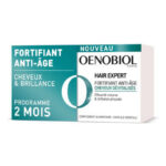 CAPSULES Cheveux Expert Fortifiant Anti Âge Cheveux OENOBIOL Paris x60