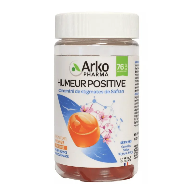 GUMMIES Humeur Positive Safran 60 Arkopharma