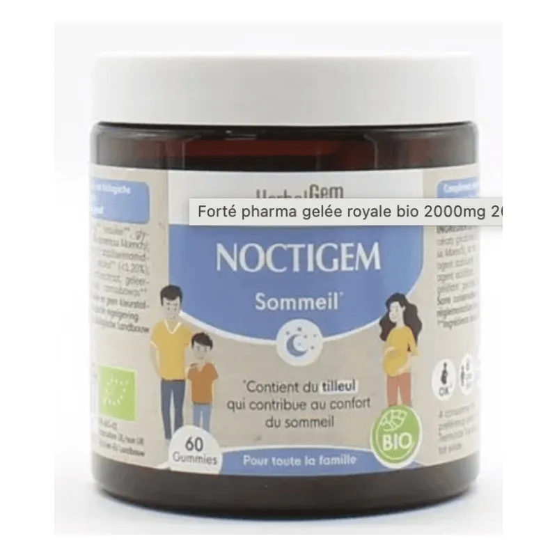 GUMMIES Noctigem Sommeil Bio 60 Herbalgem