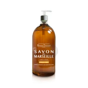 Beauterra - savon liquide de marseille parfum vanille/miel 750ml