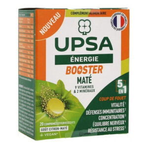 UPSA - Énergie Booster 5en1 20 Comprimés Effervescents