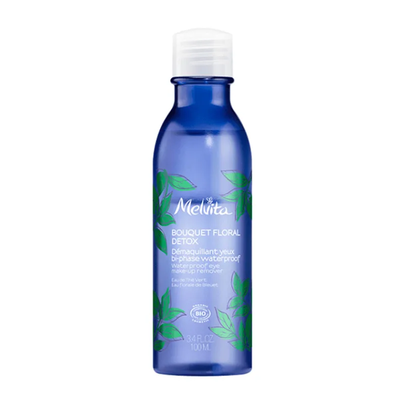 Melvita - Démaquillant yeux biphase bouquet floral detox 100ml