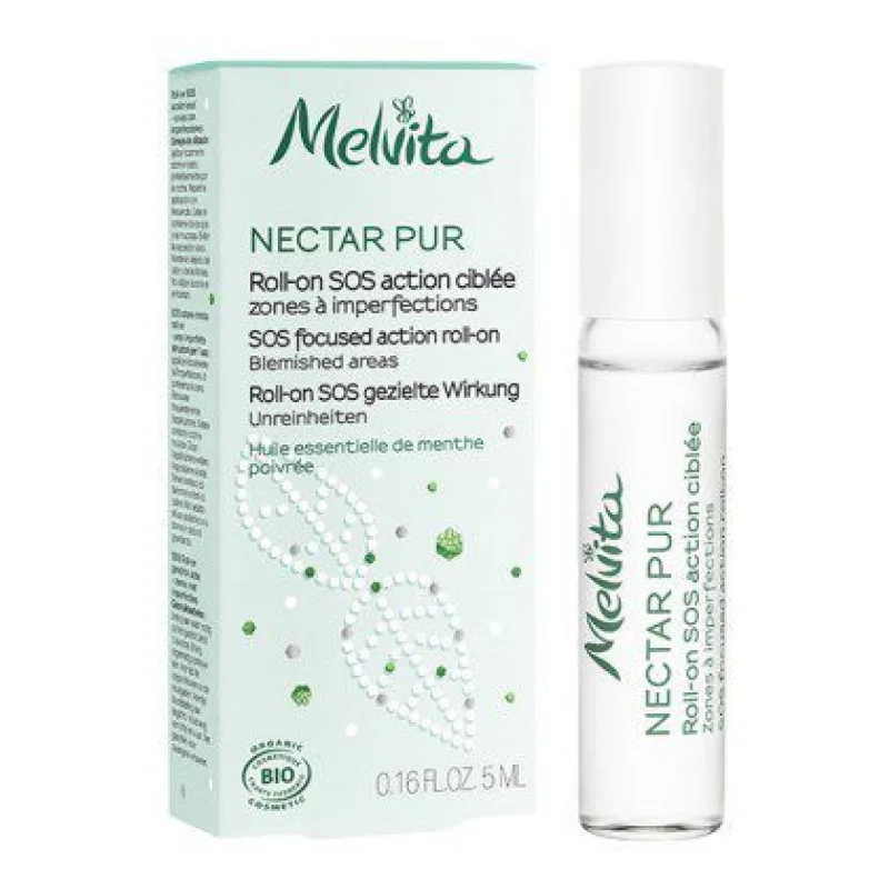 ROLL ON SOS Action Ciblée Zones à Imperfections Melvita 5ml