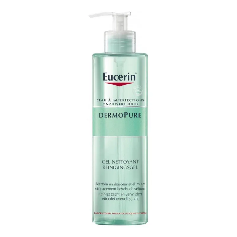 GEL NETTOYANT Anti Imperfections Dermopure EUCERIN 400ml