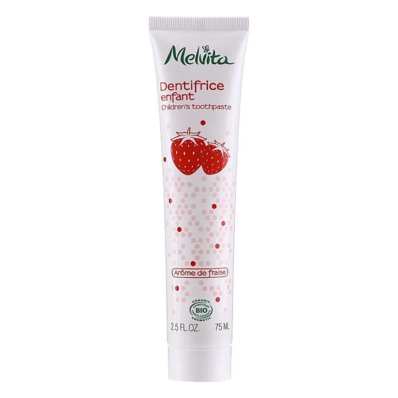 DENTIFRICE Enfant Gout Fraise Melvita 75ml