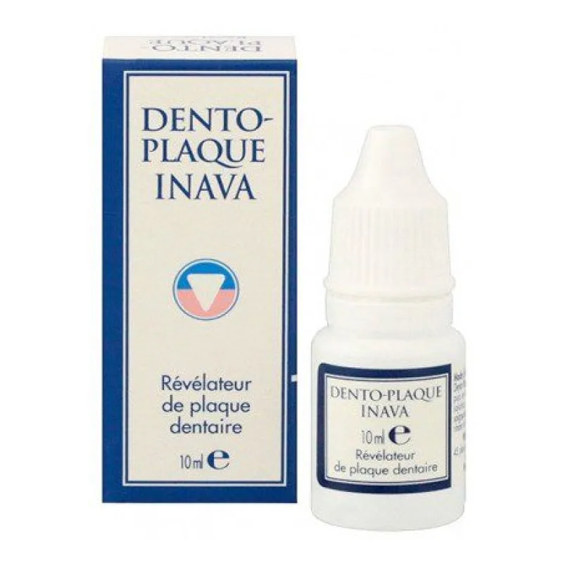 HYGIÈNE DENTAIRE Dento Plaque Révélateur de Plaque Dentaire Inava 10ml