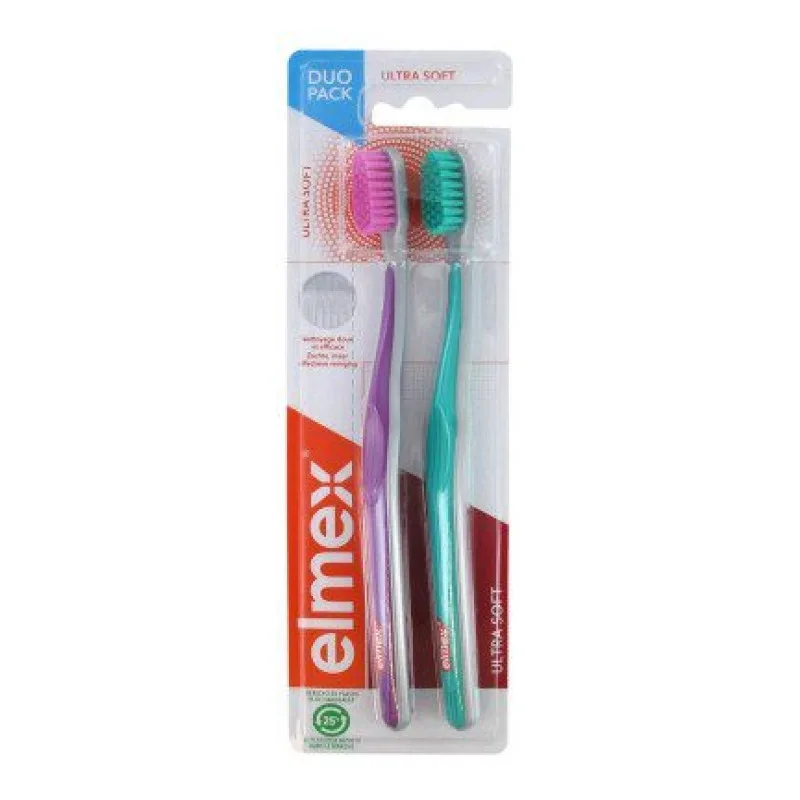 BROSSE à Dents Duo Pack Ultra Doux Elmex