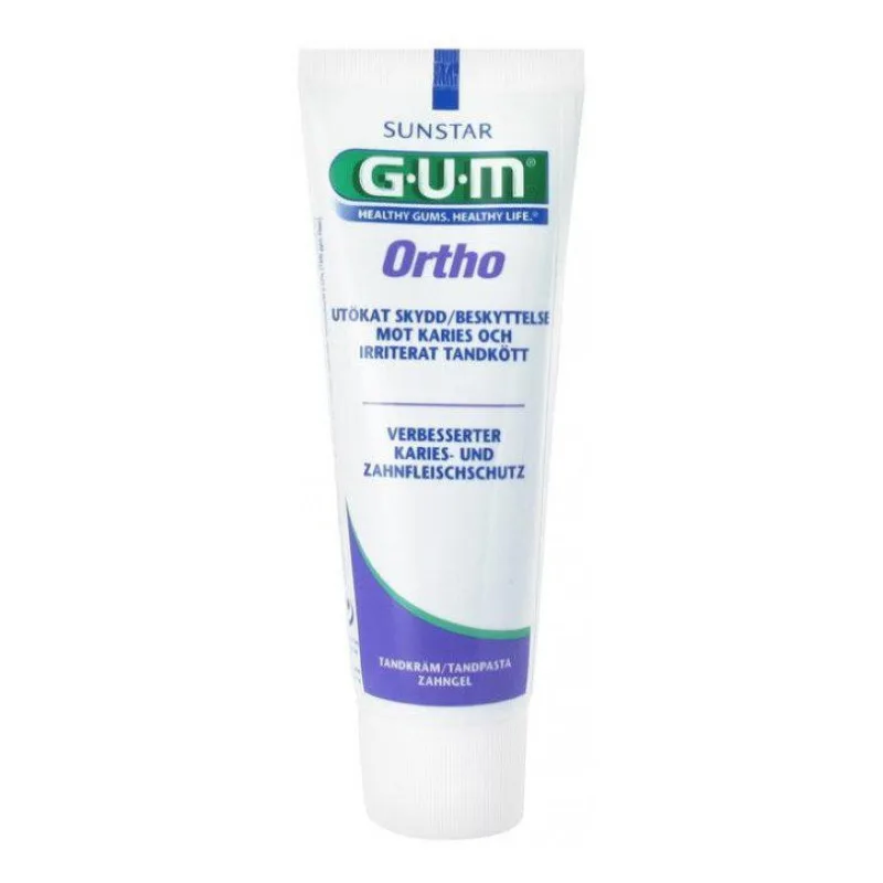 GEL GUM Ortho Dentifrice Sunstar 75 Ml