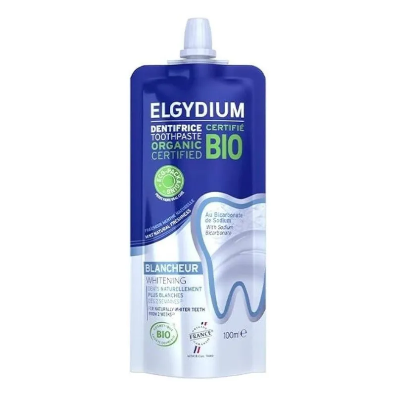 DENTIFRICE Elgydium BIO Blancheur Pierre Fabre 100ml