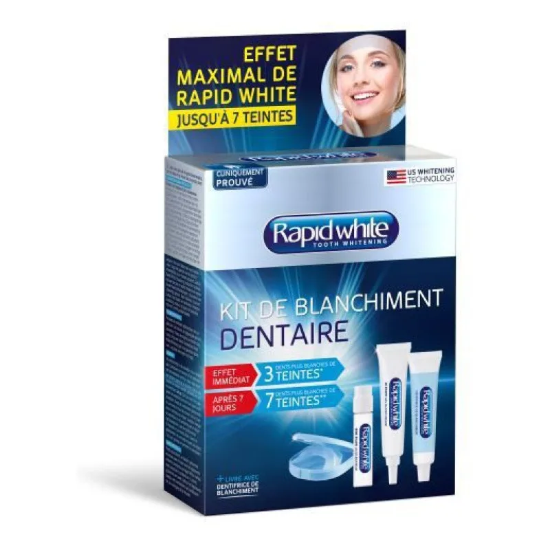 KIT de Blanchiment Dentaire Rapidwhite