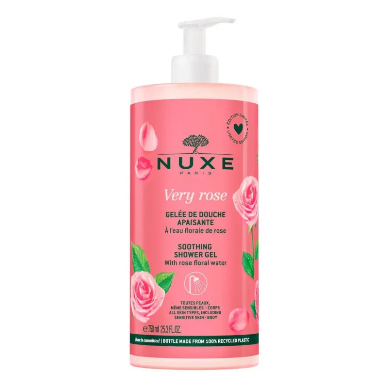 GELÉE de Douche Apaisante Very Rose Nuxe 750ml