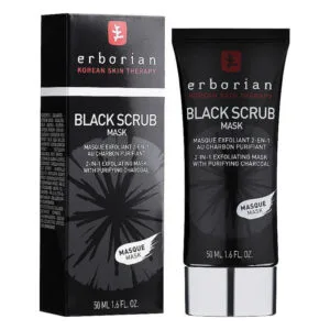 MASQUE Exfoliant 2 en 1 au Charbon Erborian 50ml